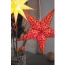 Starlightz Leuchtstern Papierstern Furnance red/orange